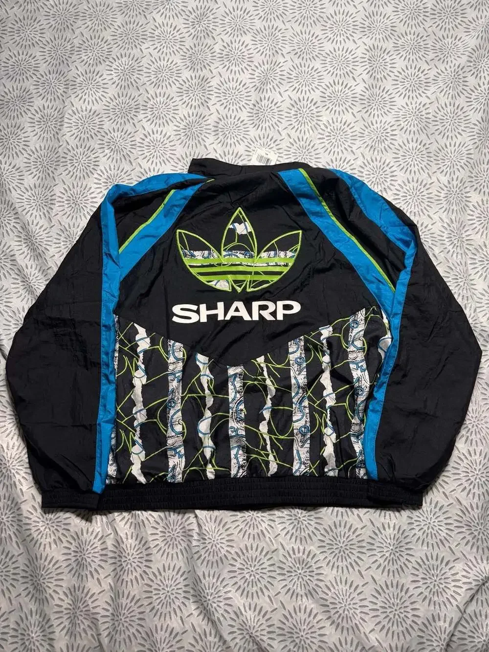 Adidas Manchester United 1992 League Cup Final Track Jacket Black Mens XL KD5815
